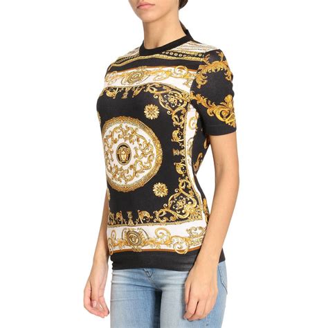 t-shirt versace biana donna|Versace T.